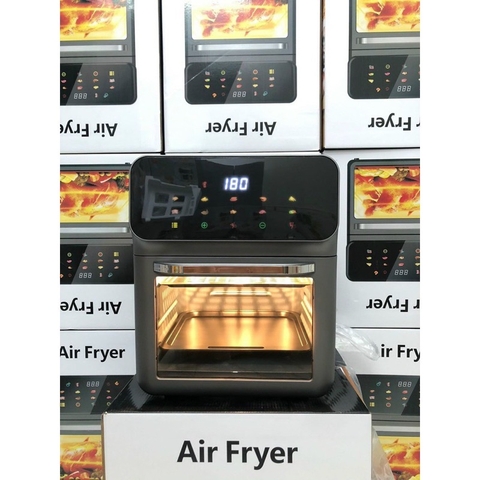 Nồi chiên không dầu 15L AFOK mặt kính nút cảm ứng (15 lít) [BH: 1 THÁNG]
