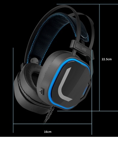 Tai nghe Headphone chụp tai Gaming chuyên nghiệp có micro Moradi V10 USB 7.1 [BH: 5 tháng]