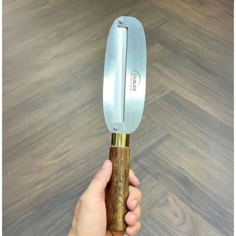 Dao bào ĐS01 size 12cm cán gỗ chất liệu thép không gỉ [BH: None] 1l1