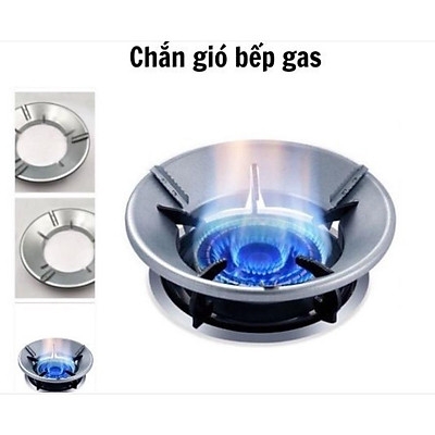 Vỉ Chắn Gió Bếp Tiết Kiệm Gas Tròn Kim Loại [BH: NONE]