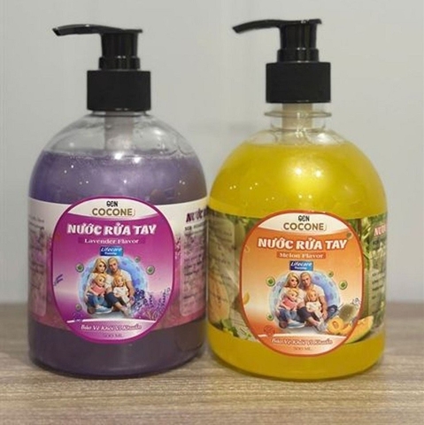 Nước rửa tay 500ml có vòi Cocone~ mùi ngẫu nhiên [BH: None]