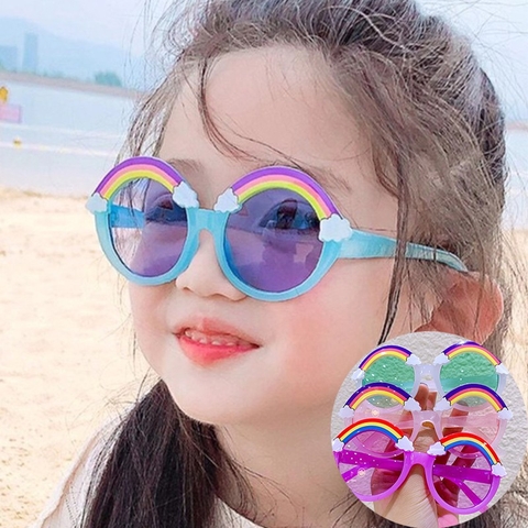 Mắt kính cầu vòng thời trang dễ thương cho bé