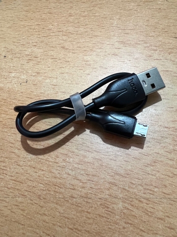 Cáp sạc ngắn 32cm HOCO (usb ra samsung micro) chính hãng [BH 3 tháng] / pktn sale