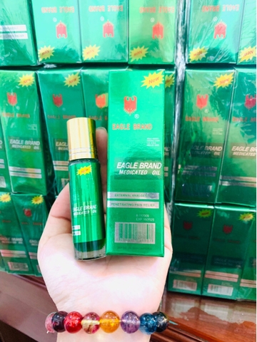 Chai dầu gió hiệu Con Ó dạng lăn 10ml siêu nóng / pktn sale
