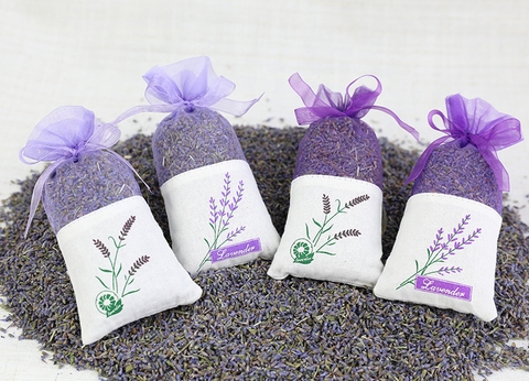 Túi thơm Hương LAVENDER {hoa oải hương} để phòng khách, tủ quần áo, toilet đa năng [BH: NONE]