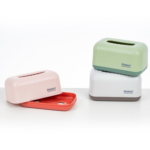 Hộp nhựa VN HKR2705 đựng  khăn giấy ăn [BH: None]