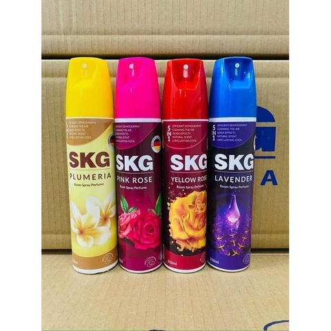 Chai nước hoa xịt thơm phòng SKG 350ml