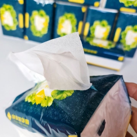 Bịch 10 gói khăn giấy ăn lụa 3 lớp cao cấp [bh: none]