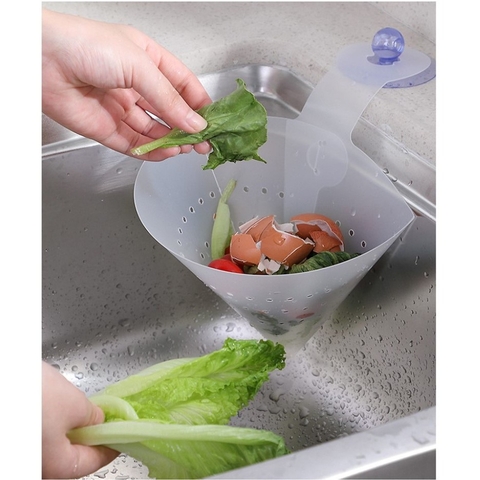Phễu lọc rác, thức ăn thừa nhà bếp đa năng cho bồn rửa chén [BH: NONE]