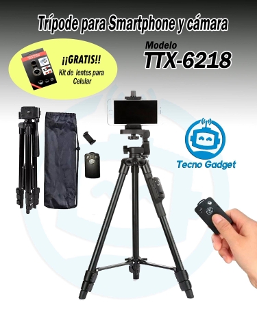 Giá đỡ Chân chụp ảnh gậy 3 chân TTX-6218 cao cấp (nặng hơn Yunteng VTC 5208) loại 1 kèm túi đựng và remote chụp hình tự sướng [BH 1 tuần]