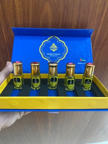 {Hàng xịn 2 tem} Dubai Nữ- Set 5 chai tinh dầu nước hoa made in UAE Lưu hương 8-24 tiếng {Lavie, So sexy, Goodgirl, Coco Chanel, Jadore Dior} Thích hợp làm quà tặng, Trải nghiệm