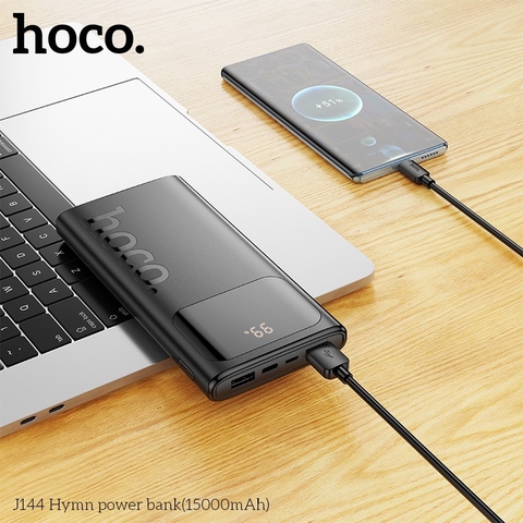 Pin sạc dự phòng HOCO J144 15.000mAh Ultra-Thin siêu mỏng chính hãng [BH 1 năm]