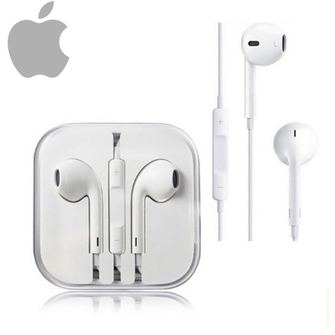 Tai nghe có dây 3.5 iPhone 6s logo táo loại 1 siêu hay zin CT [BH 1 tháng]