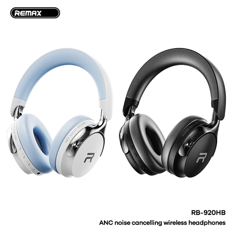 Tai nghe headphone chụp tai REMAX RB-920HB tai chống ồn chủ động ANC pin 600mAh tiện lợi