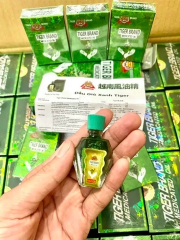 Dầu gió xanh Tiger Brand 3cc / pktn sale