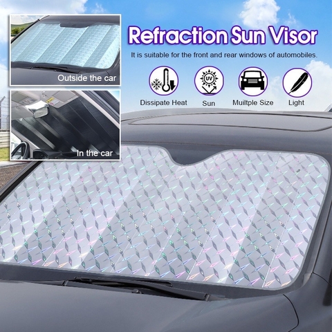 Tấm bạt che kính lái bên trong ô tô mẫu mới B2024 70x140cm [BH: None] / pktn sale