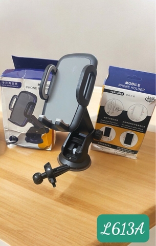 GIÁ ĐỠ KẸP ĐIỆN THOẠI 2IN1 HÍT XE HƠI NEW2024 L613A (TAPLO + VENT GIÓ) [BH: NONE]