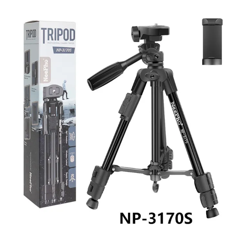 Giá đỡ kẹp điện thoại Neepho NP-3170S 3 chân Tripod xịn
