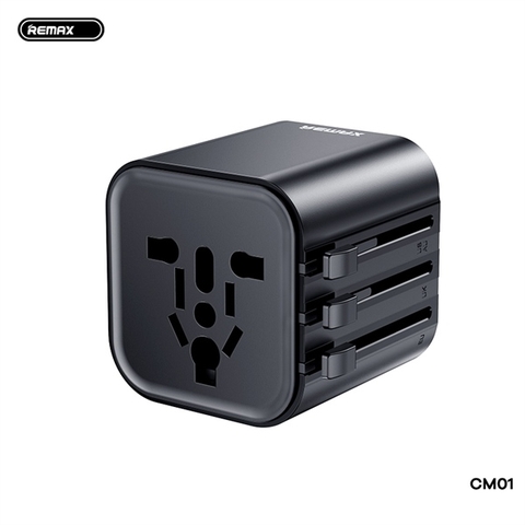 Bộ sạc ổ điện du lịch REMAX CM01 2500w đa năng chính hãng [BH 1 năm]