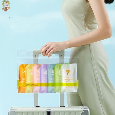 Combo 7 cái áo mưa du lịch [BH: NONE] 1l9d8