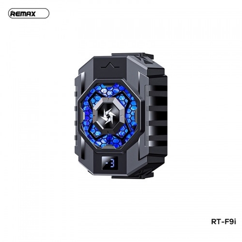 Quạt tản nhiệt điện thoại Remax RT-F9i sò lạnh đèn RGB siêu đẹp chính hãng [BH: 1 NĂM]