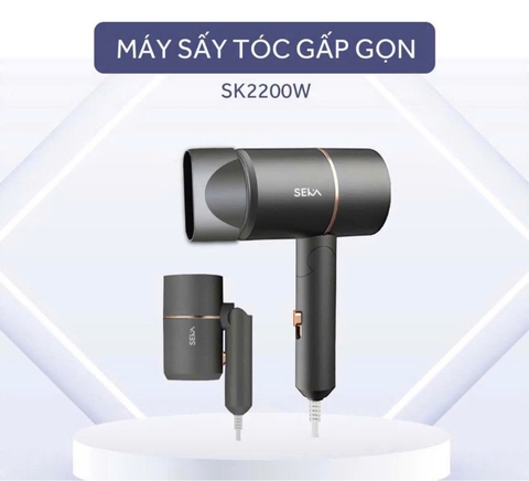 Máy sấy tóc gấp gọn SK2200W [BH: 1 Tuần] 1l1
