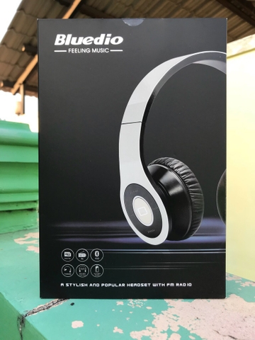 Tai nghe Headphone bluetooth Bluedio Hifi B chính hãng cực hay #1L6+1C4
