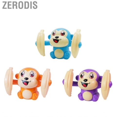 Đồ chơi KHỈ CẦM CHUỐI NHÀO LỘN {CRAWLING MONKEY BABY TOY ELICTRIC LOVELY} có nhạc và đèn vui nhộn cho bé [BH: NONE] 1l1d8