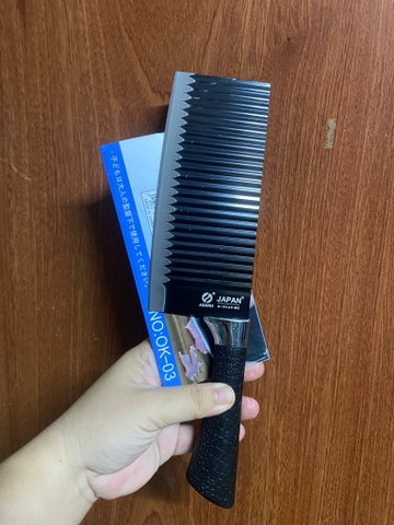 Dao Nhật OK03 thái thịt nhà bếp siêu bén gợn sóng