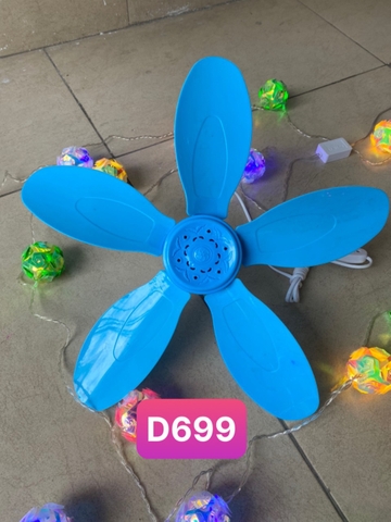 Quạt mùng màn, quạt trần mini 699 - MÀU NGẪU NHIÊN [BH 1 tháng]