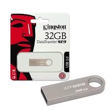 USB 2.0 Kingston SE9 32GB VỎ NHÔM móc khóa [BH 1 năm]