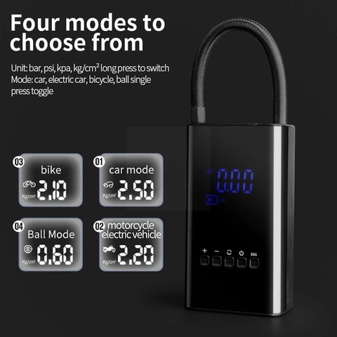 Máy bơm lốp xe hơi dự phòng không dây L-3024 [BH: 1 THÁNG]