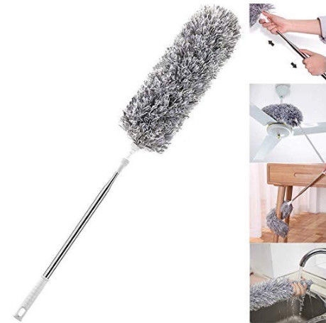 Chổi lông quét dọn lau bụi kéo dài 260cm, rút ngắn gọn tiện lợi [BH: NONE]