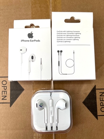 Tai nghe có dây 3.5 iPhone 6s zin 1:1 hộp store full box lưới xanh siêu hay G3 [BH 1 năm] / pktn sale