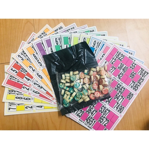 Bộ đồ chơi, trò chơi Lô tô giải trí / pktn sale