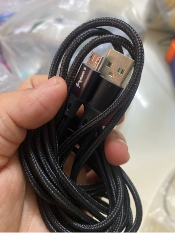 Cáp sạc micro 2A dài 2m dây dù rẻ