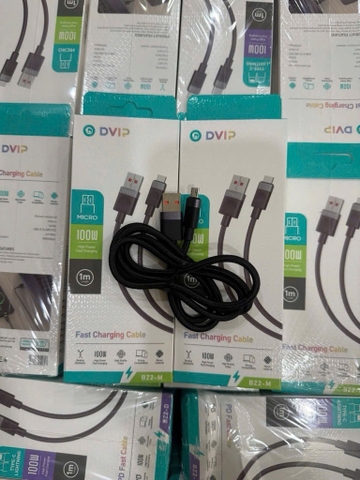 Cáp sạc nhanh Dvip 100W BZ2-M Micro ( Usb ra Micro, a-m) dây dù [BH: 3 Tháng] 59