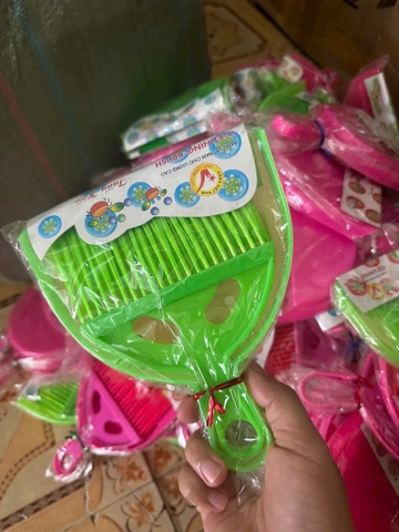 Bộ ki chổi nhựa hốt rác văn phòng mini [BH: NONE]