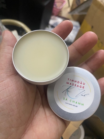 Cao xoa bóp, Tinh dầu Massage Gia truyền hương Chanh Sả hủ lớn