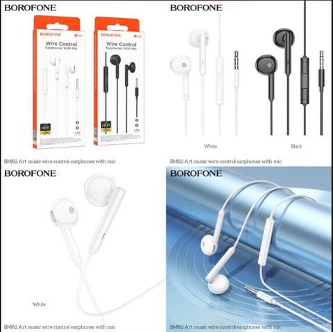Tai nghe có dây 3.5 BOROFONE BM82 kèm mic siêu hay