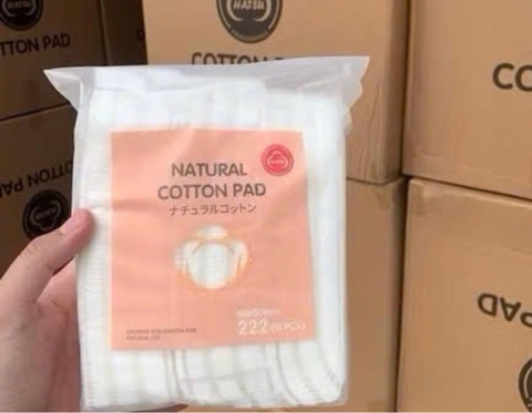 Bông tẩy trang Nhật 222pcs Natural Cotton Pad [BH: None]