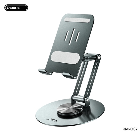 Giá đỡ điện thoại REMAX RM-C37 chất liệu hợp kim siêu bền xếp gọn 4-11inch tiện lợi