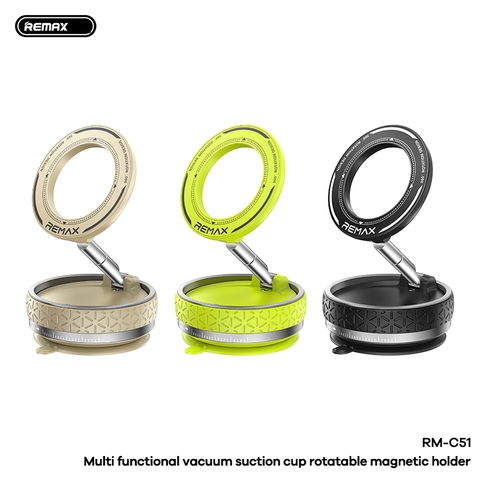Giá đỡ điện thoại REMAX RM-C51 giá để bàn xoay 360 độ xếp gọn 4.7-7.2inch siêu tiện lợi