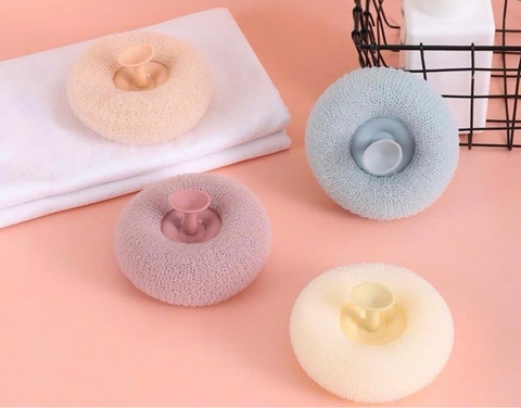 Bông tắm tẩy tbc có tay cầm [BH: None] 1l1