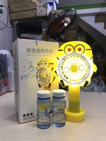 Quạt cầm tay thổi bong bóng 0091A mẫu 2 [BH: 1 tuần] rg#xc34#8l4