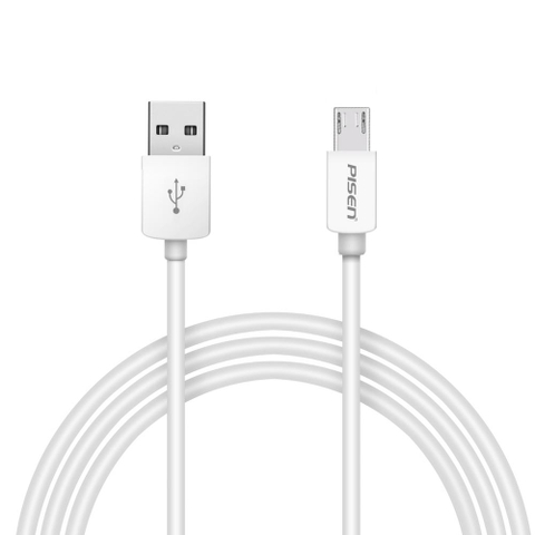 Cáp sạc nhanh Pisen MU20-900m Micro 0.9m (Usb ra Micro, a-m) chính hãng [BH: 1 NĂM]