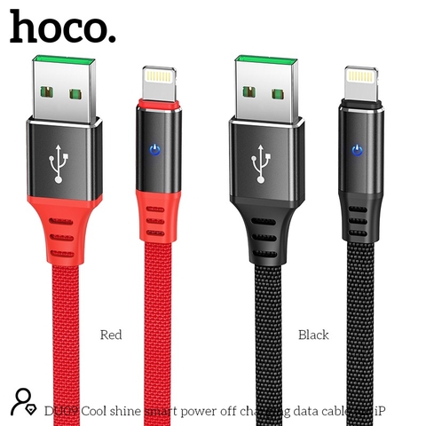 Cáp sạc nhanh tự ngắt Hoco DU09 usb ra iPhone Lightning chính hãng [BH 1 NĂM]