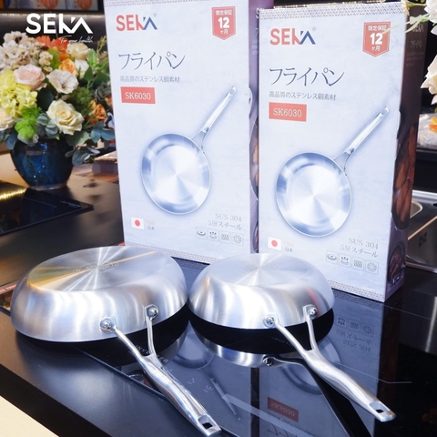 Chảo inox SK6030 chống dính size 26cm [BH: None] 1l1