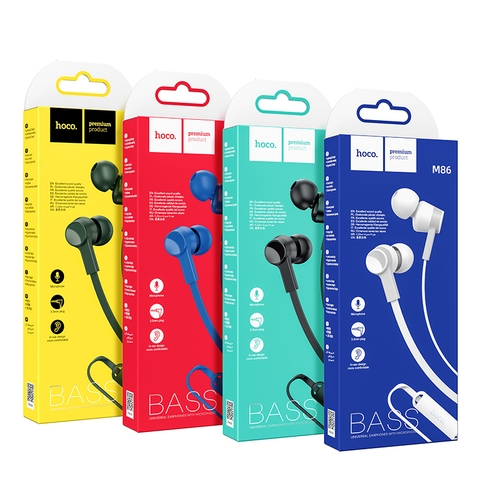 Tai nghe có dây 3.5 HOCO M86 chính hãng [BH 6 tháng]