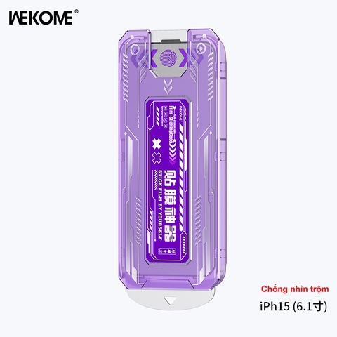 Cường lực chống nhìn trộm tự dán Wekome WTP-078 iPhone 13/13 Pro/ 14/ 14 PLUS/ 13 PROMAX/ 14 PRO/ 14 PROMAX/ 15/ 15 PLUS/ 15 PRO/ 15 PROMAX/ 16pro / 16promax  chính hãng - KHÁCH ĐẶT MÃ NÀO LIÊN HỆ ZALO NOTE MÃ HOẶC NOTE VÀO PHẦN GHI CHÚ [BH : TEST]